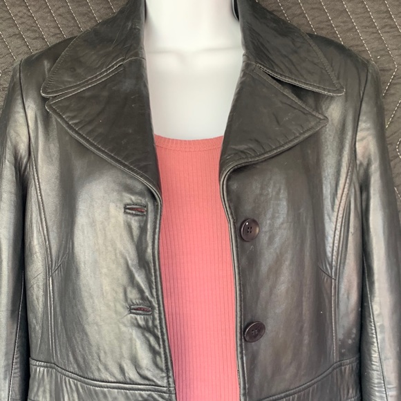 LEATHER JACKET - Picture 1 of 6